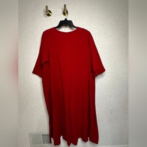 Elegant Red Women's Dress